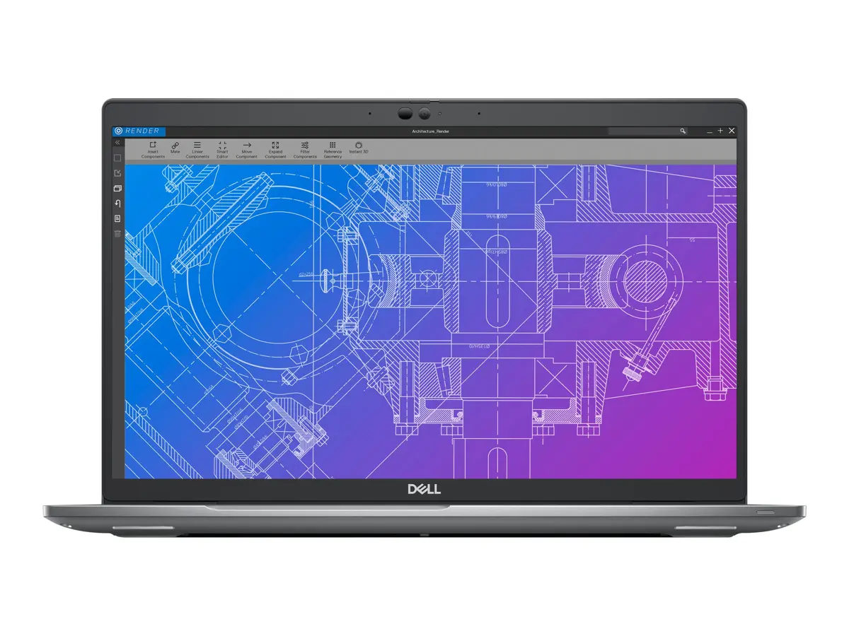Dell Precision 3571 Core i7 12th Generation Laptop - NVIDIA T600 4GB GDDR6