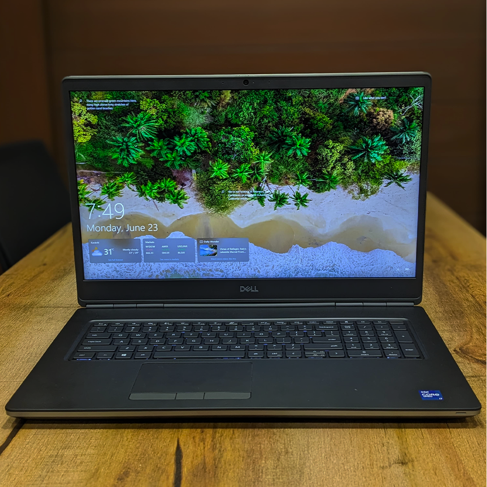 Dell Precision 7760 Mobile Workstation | Intel Octa-Core i7-11850H | NVIDIA RTX A5000 16GB GDDR6